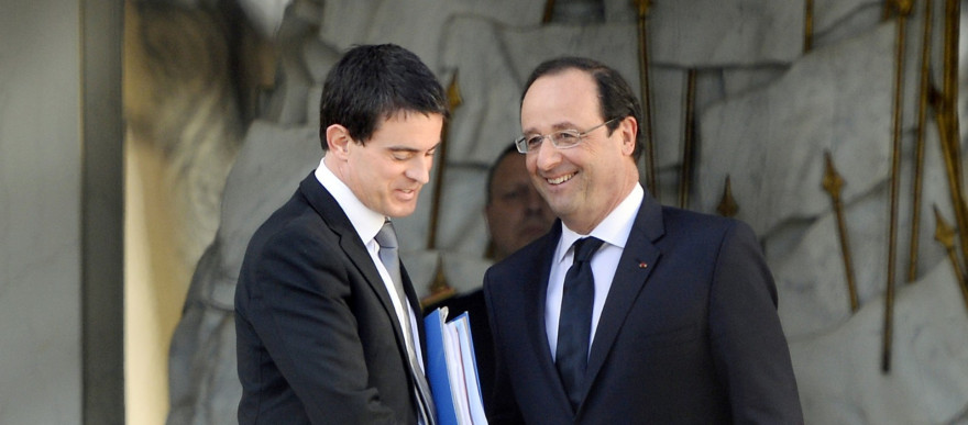Manuel Valls et François Hollande