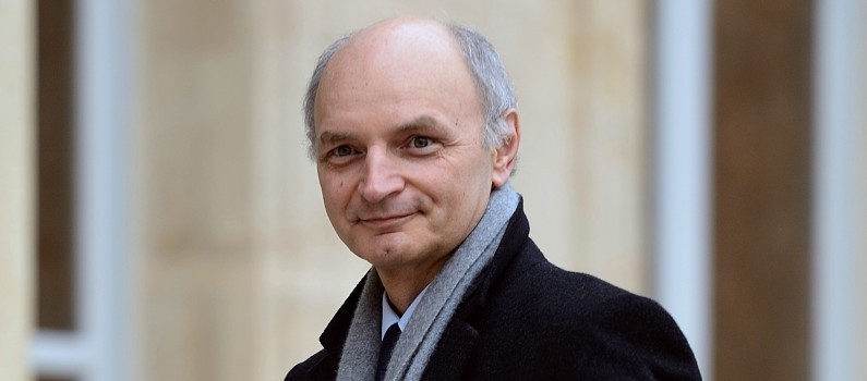 Le président de la Cour des comptes Didier Migaud arrive à l'Élysée le 10 février 2014.