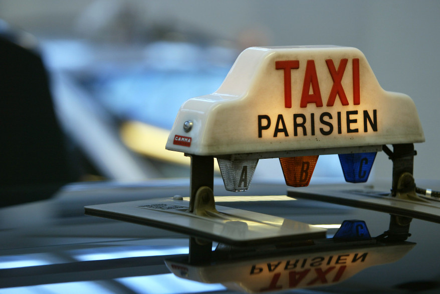 Un taxi parisien (image illustration).