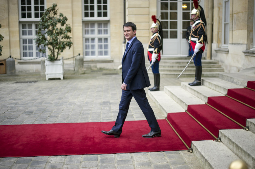 Le premier ministre, Manuel Valls.
