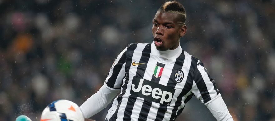 Le Français Paul Pogba sous les couleurs de la Juventus Turin