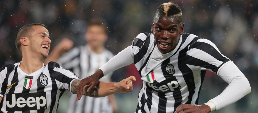 Paul Pogba sous le maillot de la Juventus