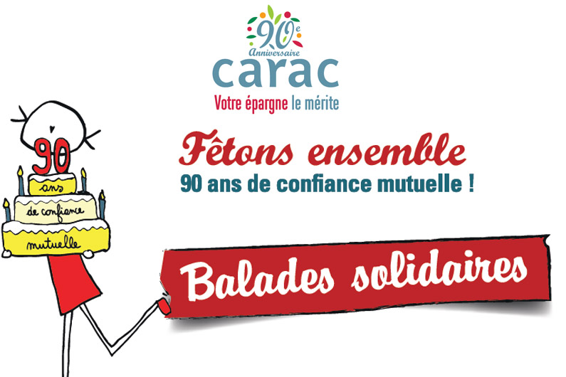 Les balades solidaires de la Carac