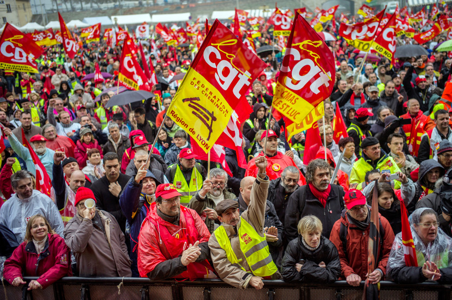 Un rassemblement CGT (illustration)