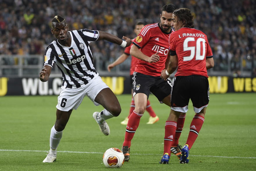 Paul Pogba et les Turinois ont buté sur la défense lisboète