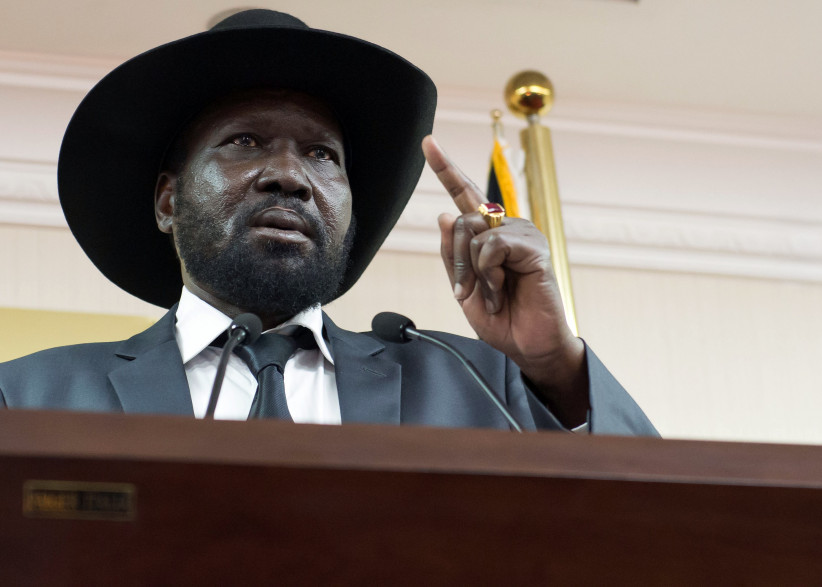 Salva Kiir, président du Soudan du Sud, le 25 avril 2014.