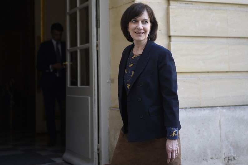 La secrétaire d'Etat à la Famille Laurence Rossignol à Matignon le 10 avril 2014. (archives)