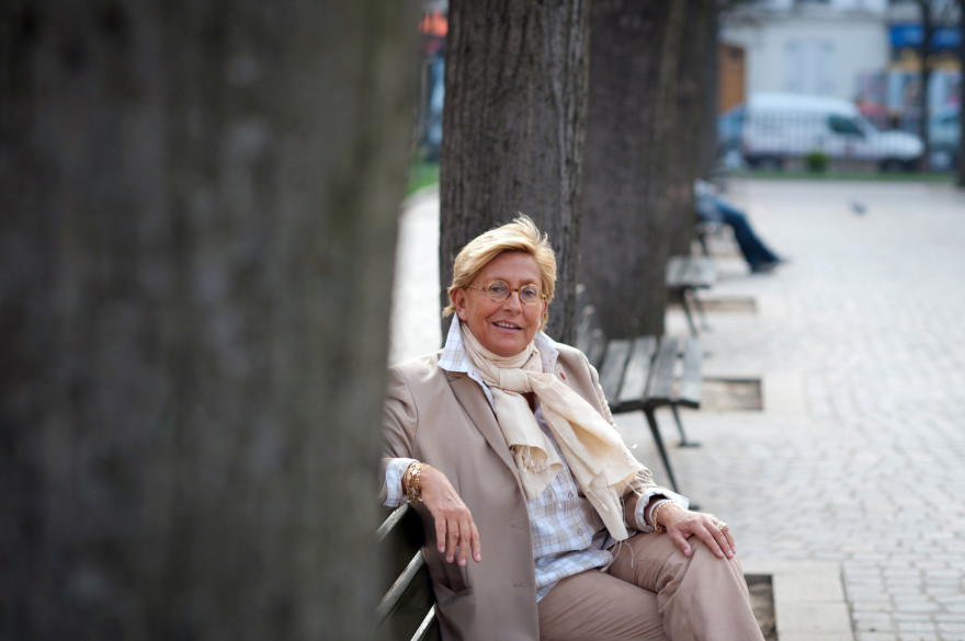 Isabelle Balkany, pose le 16 mars 2011 à Levallois-Perret.