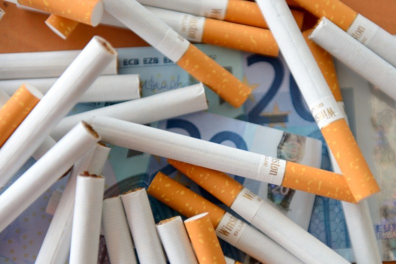 Des cigarettes (illustration)