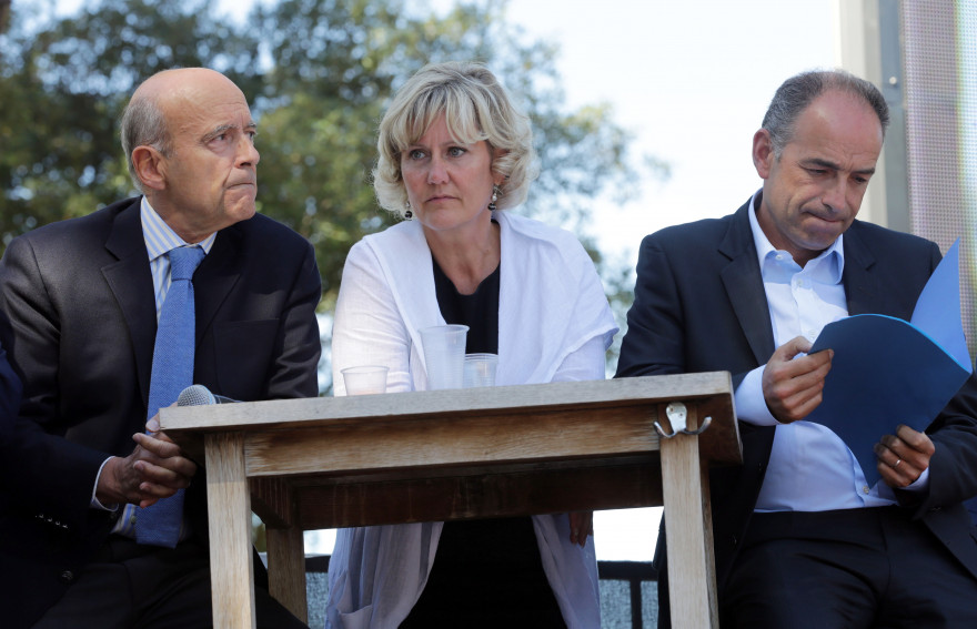 Alain Juppé, Nadine Morano et Jean-François Copé
