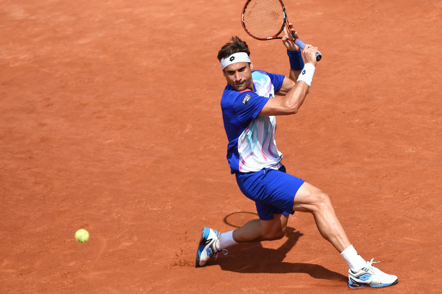 David Ferrer à Roland Garros