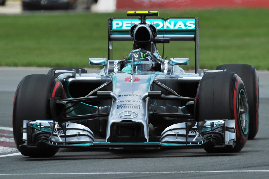 Nico Rosberg en pôle à Montréal