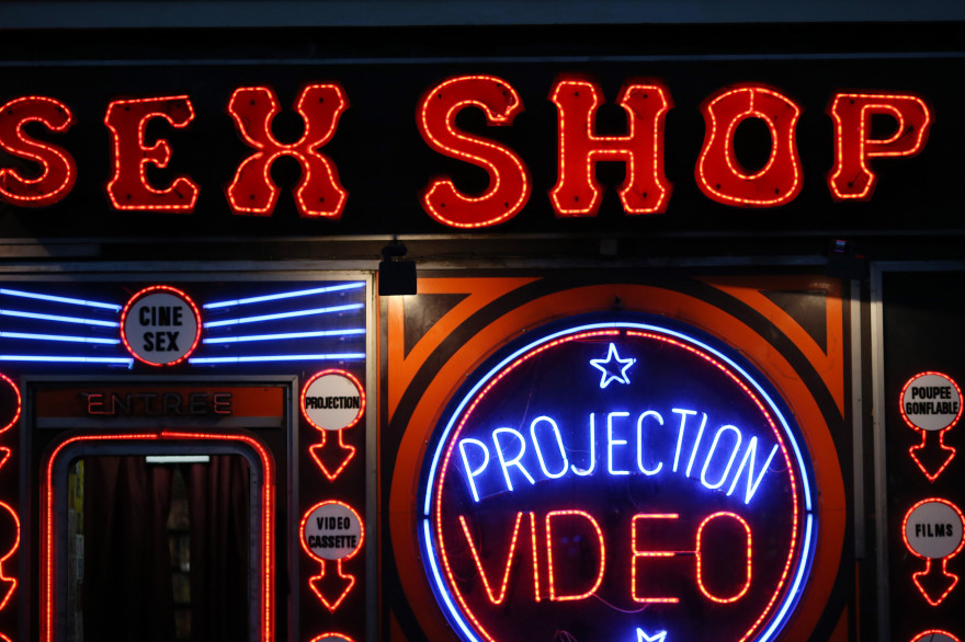 Un sex-shop à Paris (image d'illustration)