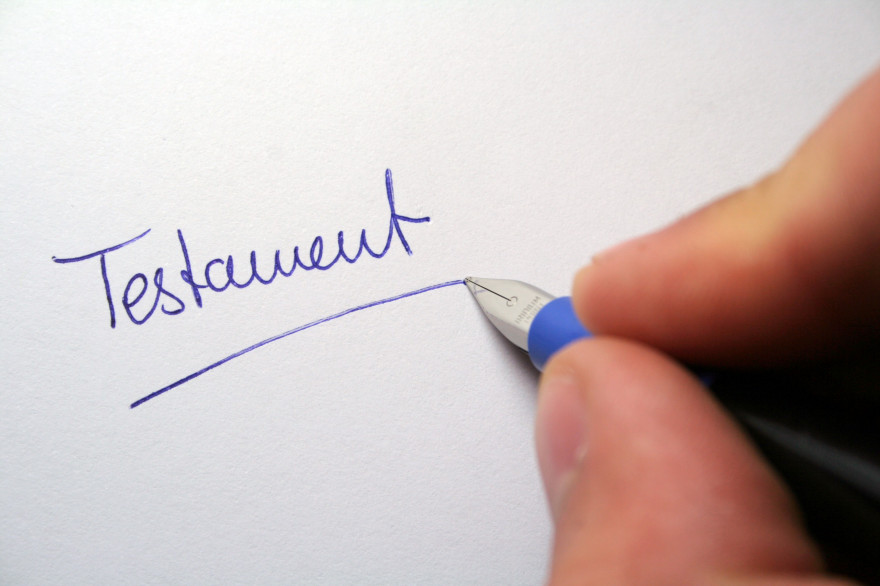 Rédiger un testament