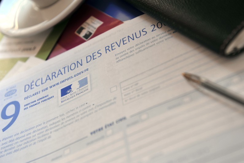 Une fiche de déclaration d'impôts (illustration)