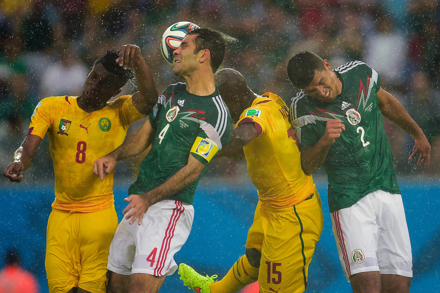 Le match Mexique-Cameroun, le 13 juin 2014