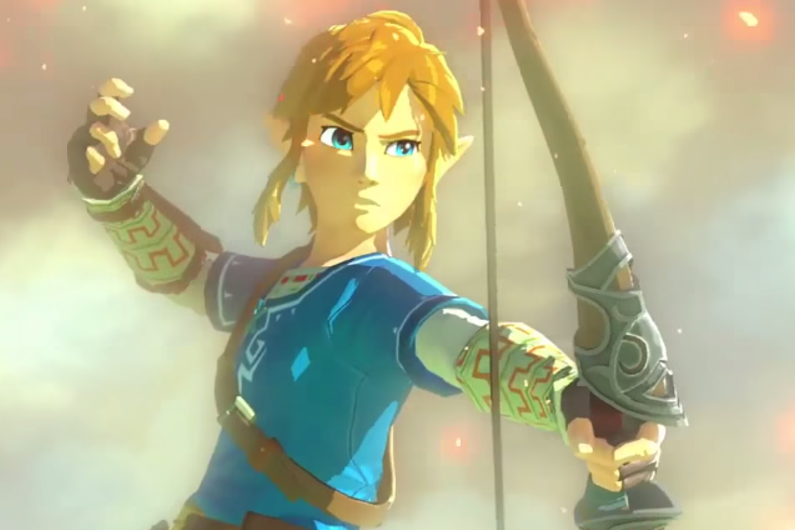 Image d'aperçu du jeu Zelda sur console Wii U