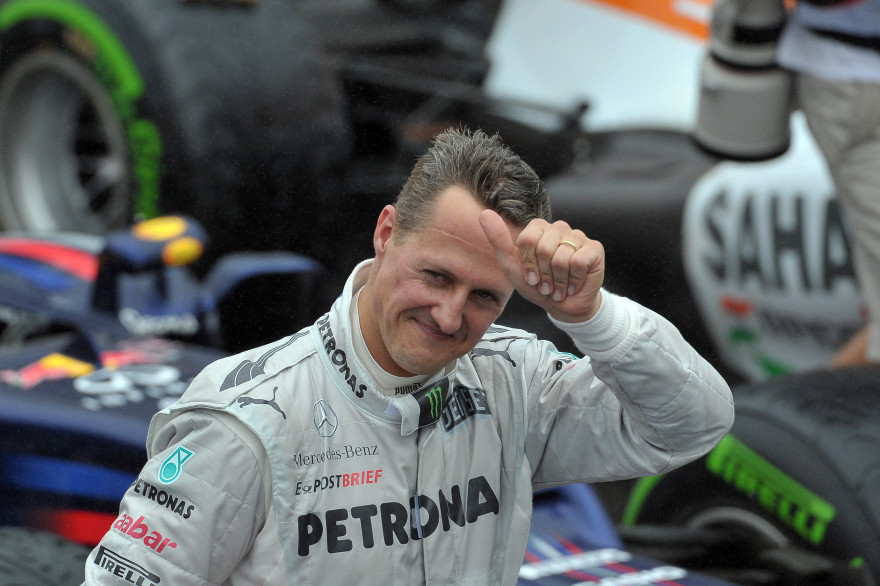 Michael Schumacher, le 25 novembre 2012, à Sao Paulo. (archives)