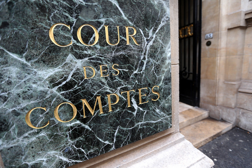 La Cour des comptes, à Paris, le 22 janvier 2013.