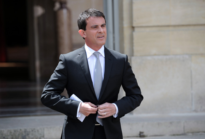 Manuel Valls, à Matignon, à Paris, le 16 juin 2014.