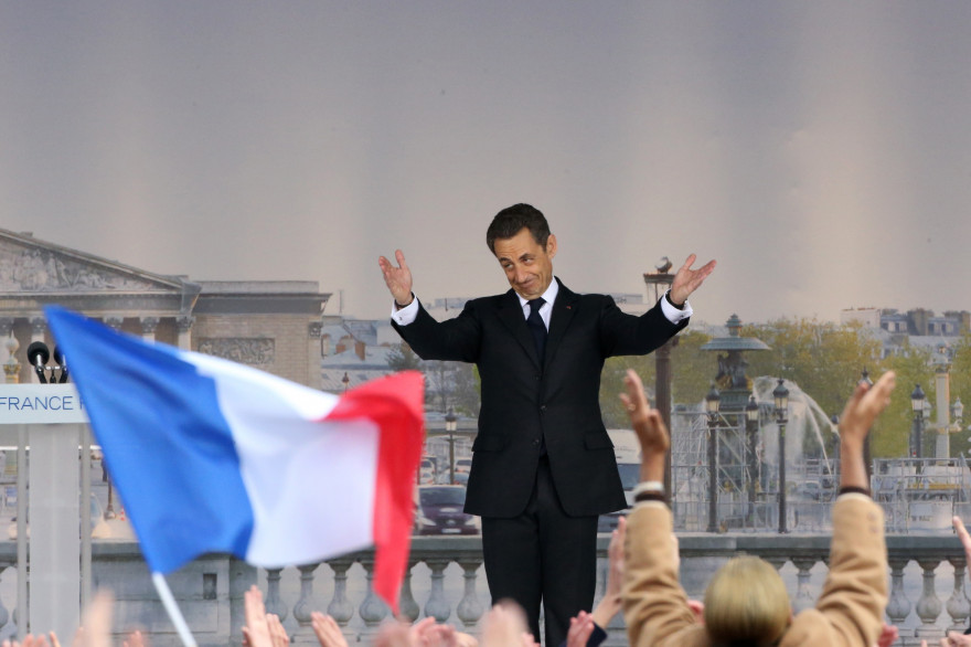 Nicolas Sarkozy en 2012