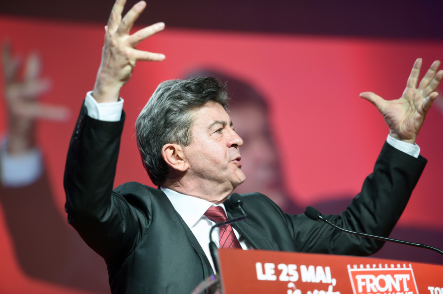Jean-Luc Mélenchon, le 20 mai 2014.
