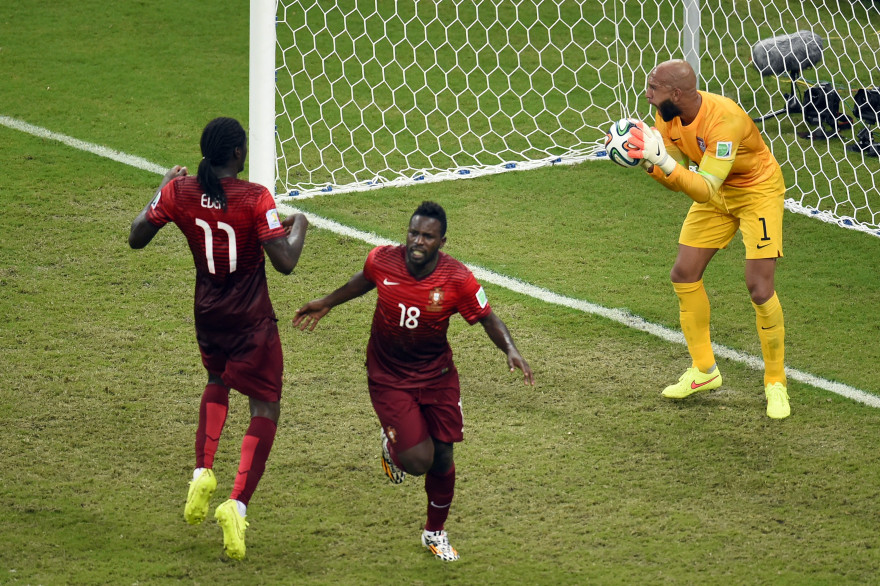 Le but égalisateur du Portugal face aux USA, le 22 juin 2014
