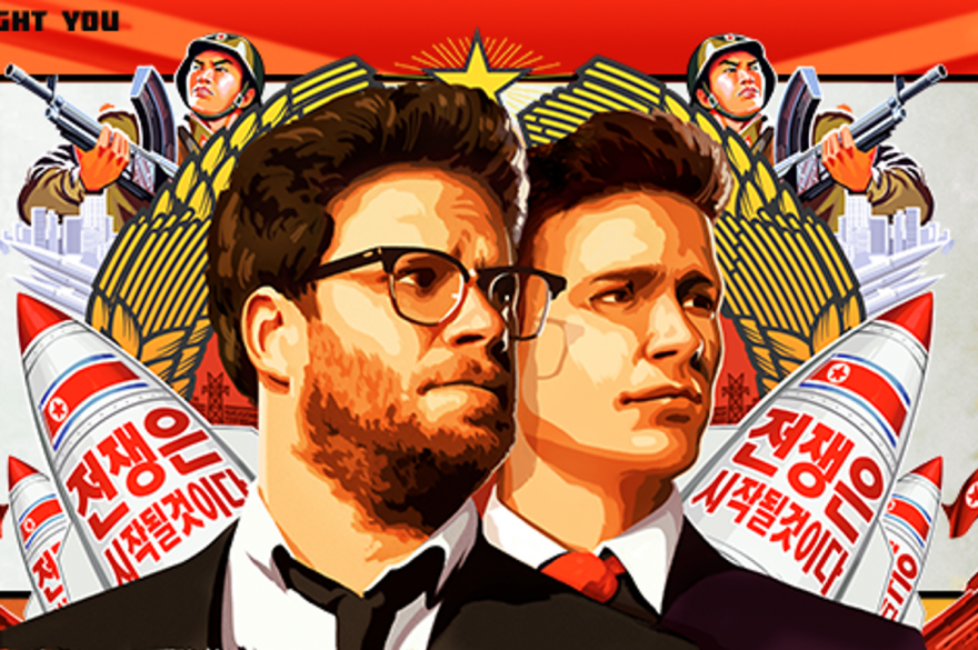 Affiche du film "The Interview" avec Seth Rogen et James Franco