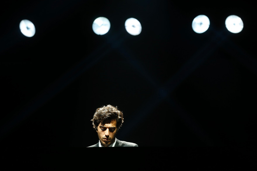 Le DJ français Gesaffelstein s'est produit samedi soir à Solidays.