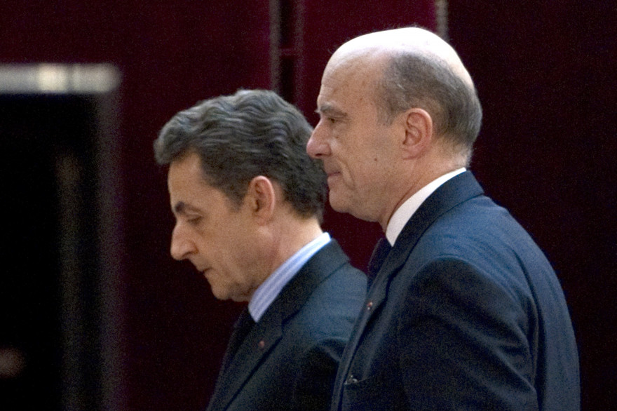 Alain Juppé et Nicolas Sarkozy