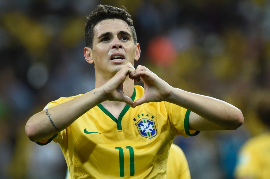 Neymar absent, c'est Oscar qui devra prendre le jeu à son compte