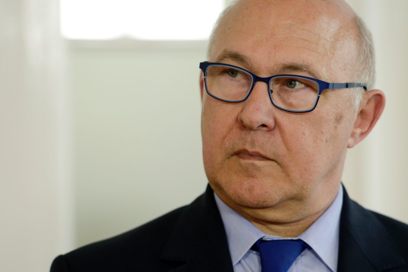 Le ministre des Finances et des Comptes publics, Michel Sapin, le 25 juin 2014 à Bern