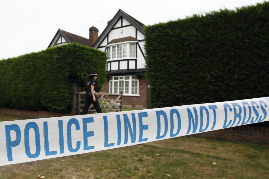 La maison de Saad et Iqbal al-Hilli à Claygate dans le Surrey (Angleterre), en septembre 2012.