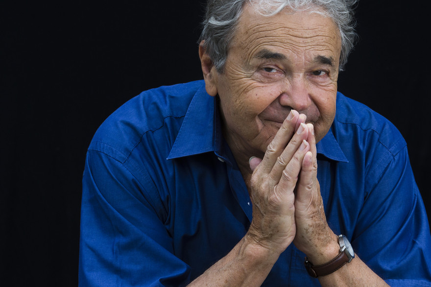 Le chanteur Pierre Perret, le 23 juin 2014.