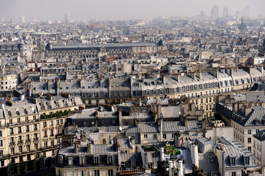 Paris vu de haut