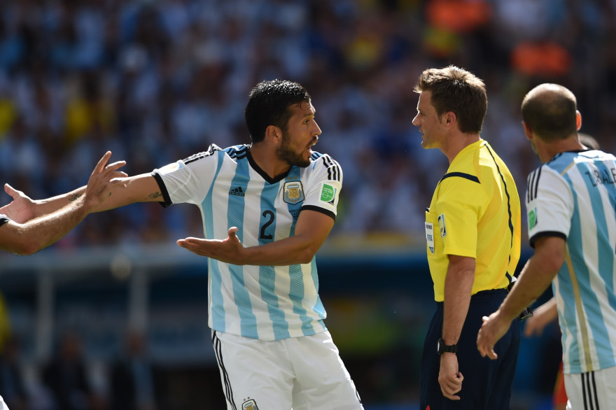 L'arbitre Nicola Rizzoli va arbitrer la finale de la Coupe du monde 2014 dimanche 13 juillet (illustration)