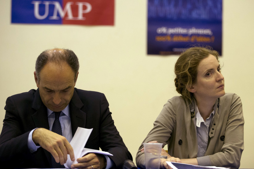 Nathalie Kosciusko-Morizet et Jean-François Copé en 2013 (Archives)