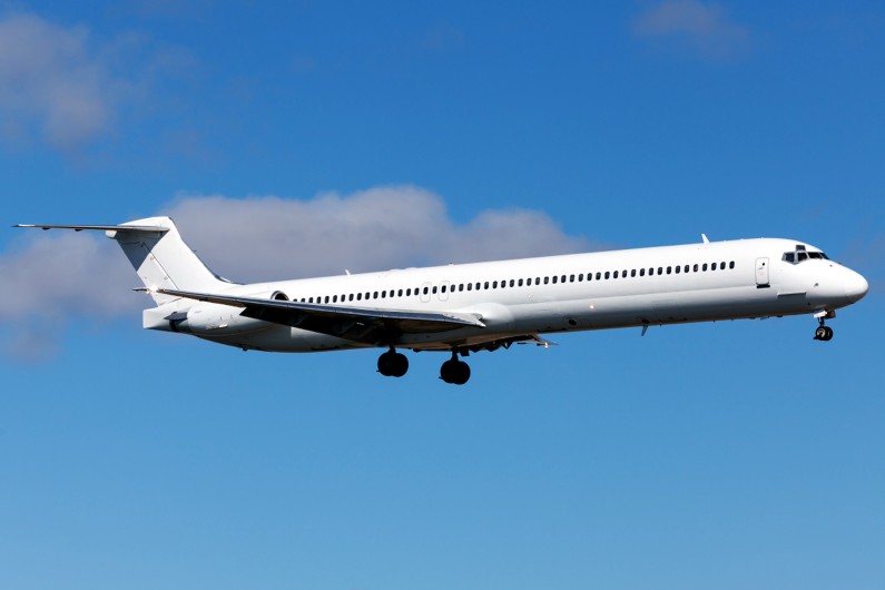 Le McDonnell Douglas MD-83 qui s'est écrasé au dessus du Mali. Ici le 7 juin 2014 (Archives)