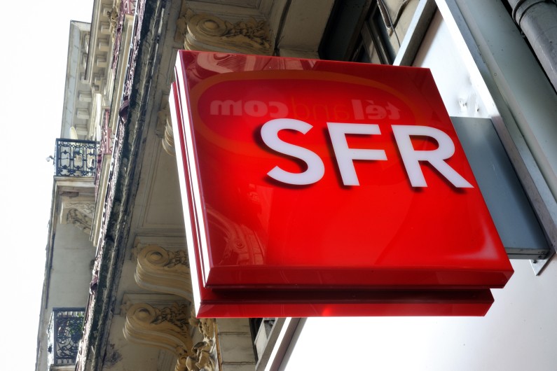 Le logo de SFR. (archives)