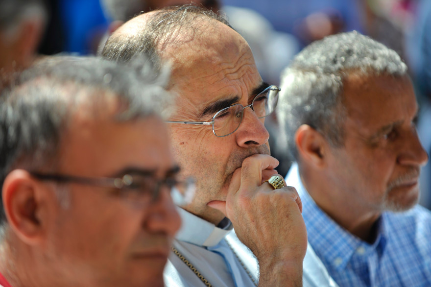Le cardinal Philippe Barbarin, archevêque de Lyon, le 26 juillet 2014