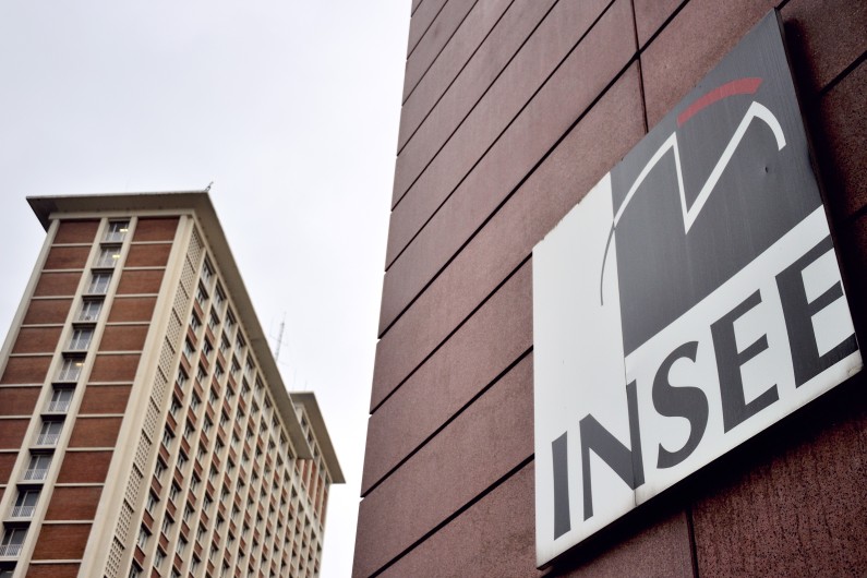 Le logo de l'Insee. (llustration)