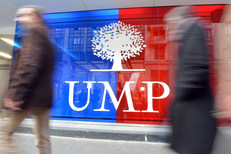 Le logo de l'UMP (illustration)