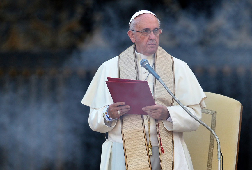 Le pape François, au Vatican, le 5 août 2014. (archives)