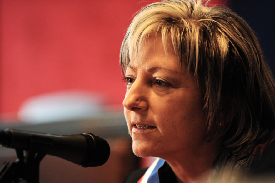 La maire de Calais, Natacha Bouchart (UMP).