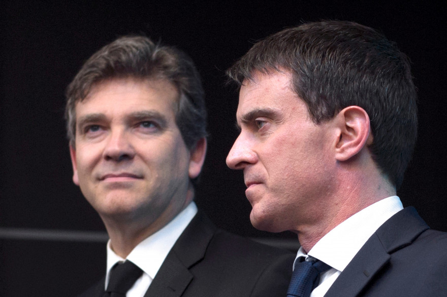 Arnaud Montebourg et Manuel Valls
