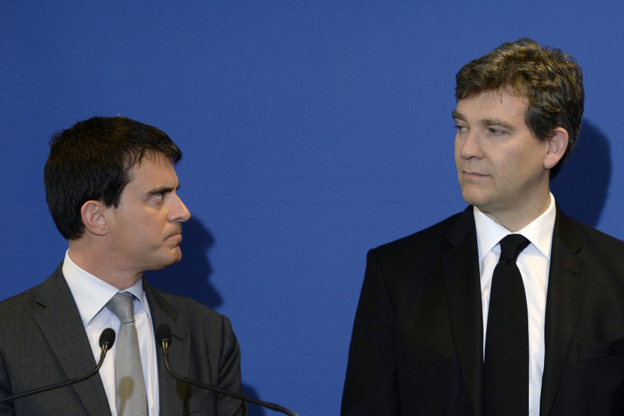 Manuel Valls et Arnaud Montebourg