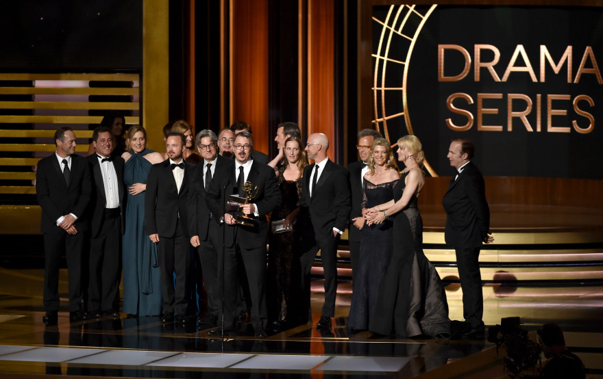 La série "Breaking Bad' sacrée lors des Emmy Awards 2014