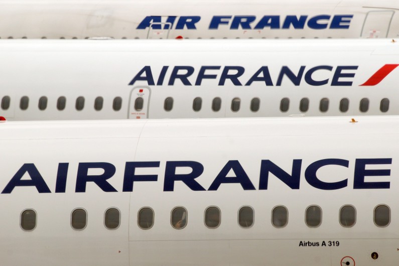 Des avions de la compagnie Air France (illustration)