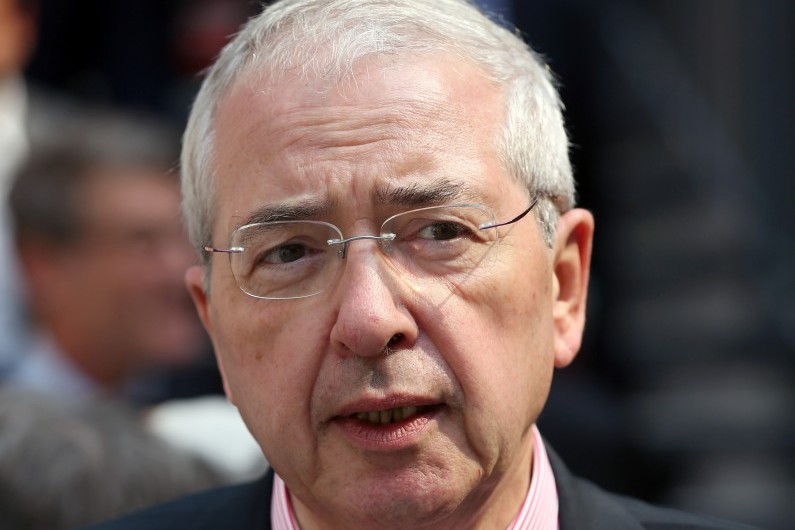 Jean-Paul Huchon, président de la région Ile-de-France, ici en 2013, a annoncé que les travaux du principal tronçon du Grand Paris Express commenceraient début 2015.