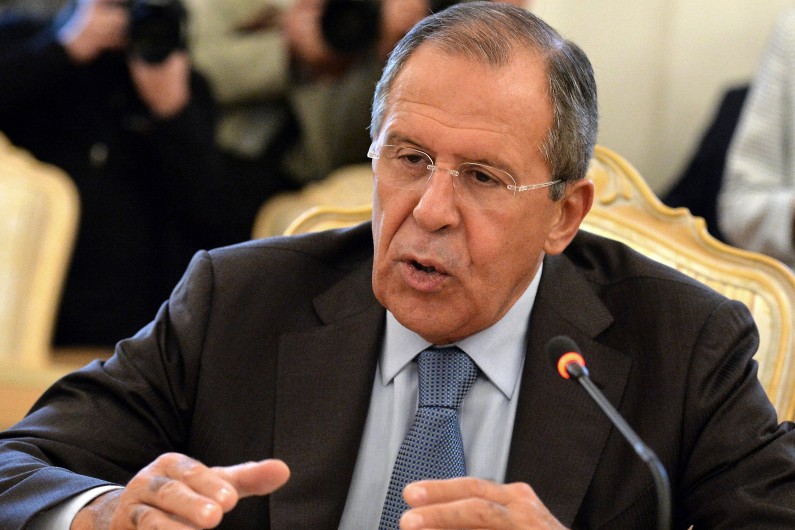 Le ministre russe des Affaires étrangères, Sergueï Lavrov, le 29 août 2014.